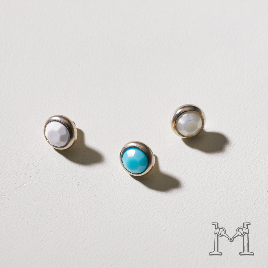 アクリルダイヤカットスタッズ 6.5mm P-996-6.5