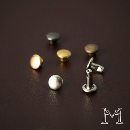 両面ミニカシメ 3.5mm 選べる5カラー
