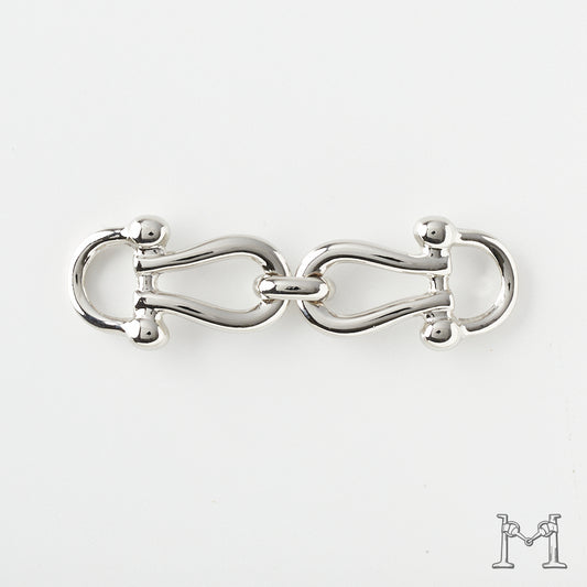 メタルパーツ 68.5mm 飾り金具 H-1373