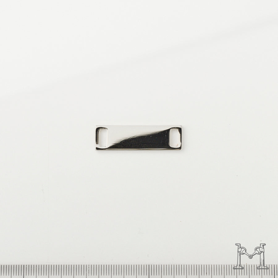 メタルプレート 35.5mm 飾り金具 Rなし（曲げなし） H-2137-7
