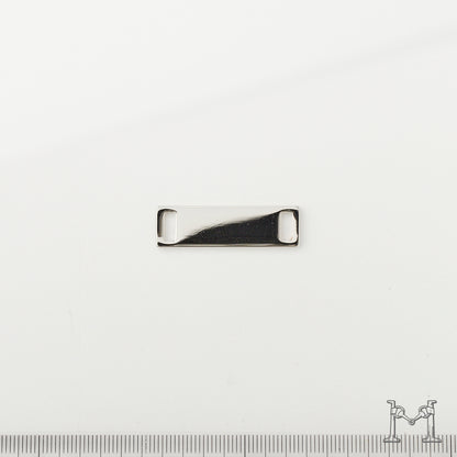 メタルプレート 35.5mm 飾り金具 Rなし（曲げなし） H-2137-7