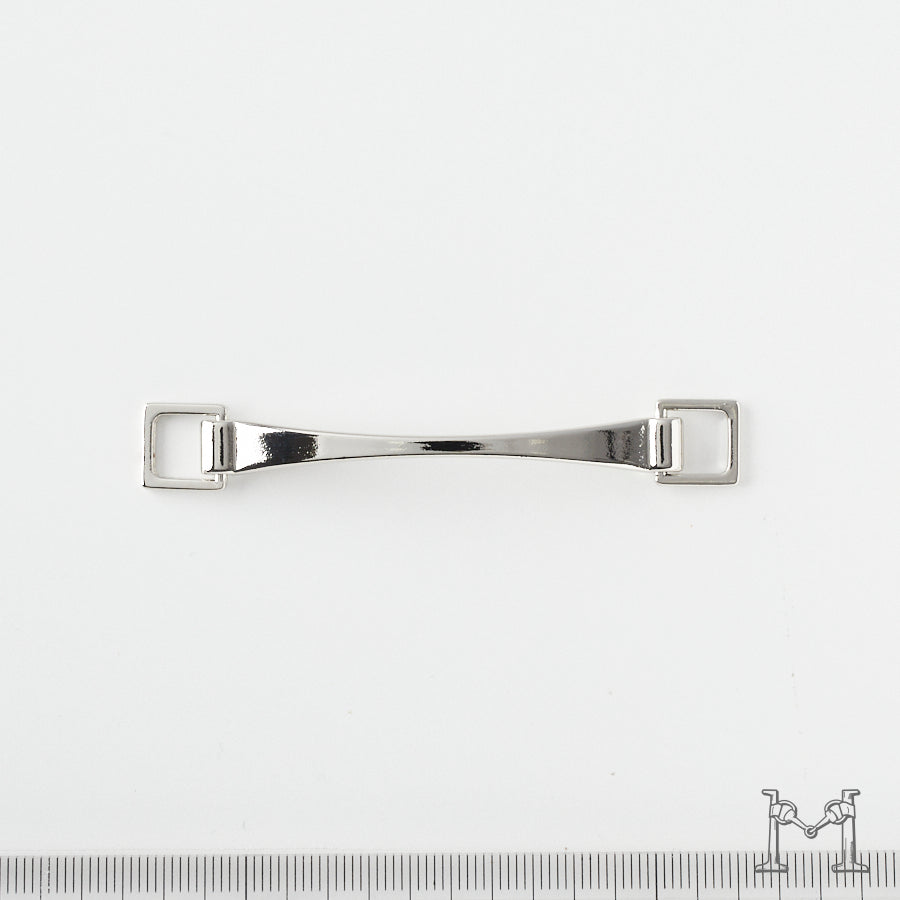 カーブつき ビットパーツ メタルパーツ 74mm 飾り金具 H-2791