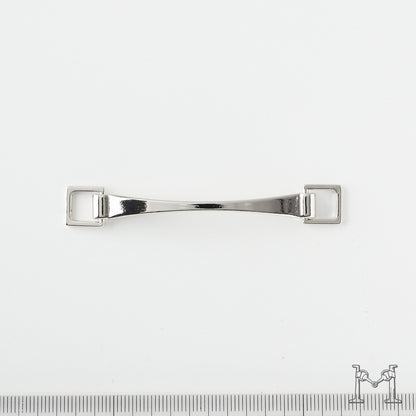 カーブつき ビットパーツ メタルパーツ 74mm 飾り金具 H-2791