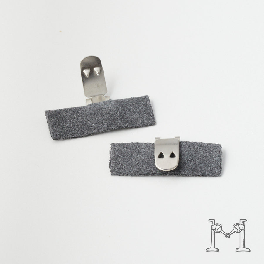 シューズクリップ用パーツ 金具（小）× スクエア不織布付き M-3848-1-20