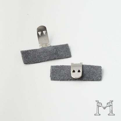 シューズクリップ用パーツ 金具（小）× スクエア不織布付き M-3848-1-20