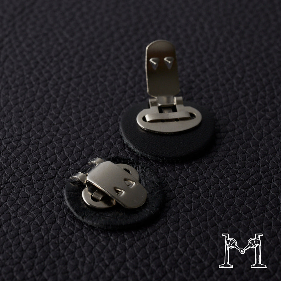シューズクリップ用パーツ 金具（小）× ラウンド革付き M-3848-1-5