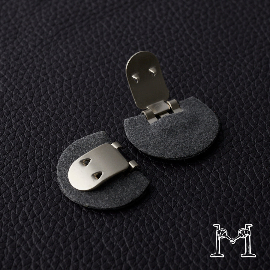シューズクリップ用パーツ 金具（大）× ラウンド不織布付き M-3848-2-10