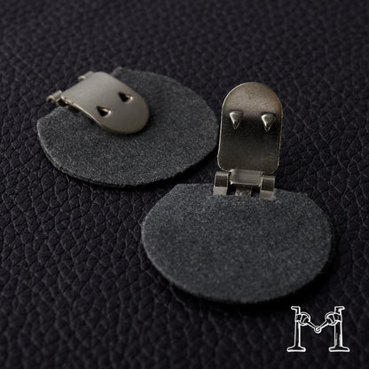 シューズクリップ用パーツ 金具（大）× ラウンド不織布付き M-3848-2-14