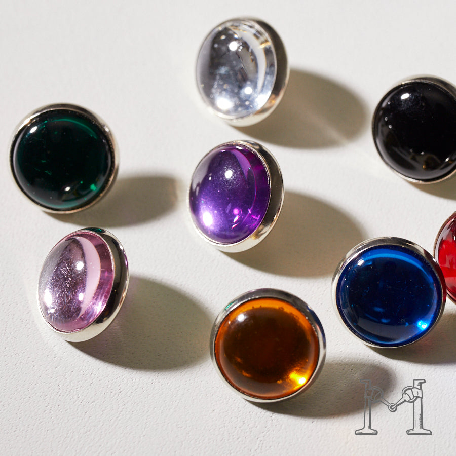 アクリルダイヤカットスタッズ 11mm P-1204-11