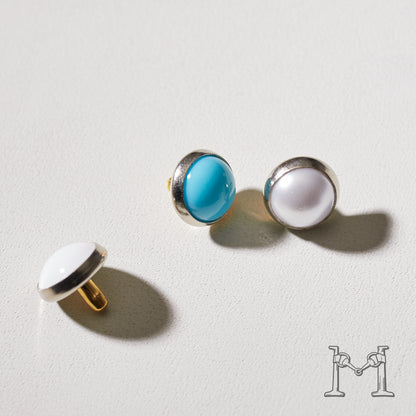 アクリルダイヤカットスタッズ 8mm P-1204-8