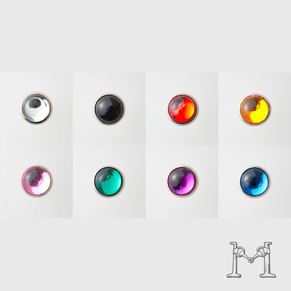 アクリルダイヤカットスタッズ 8mm P-1204-8