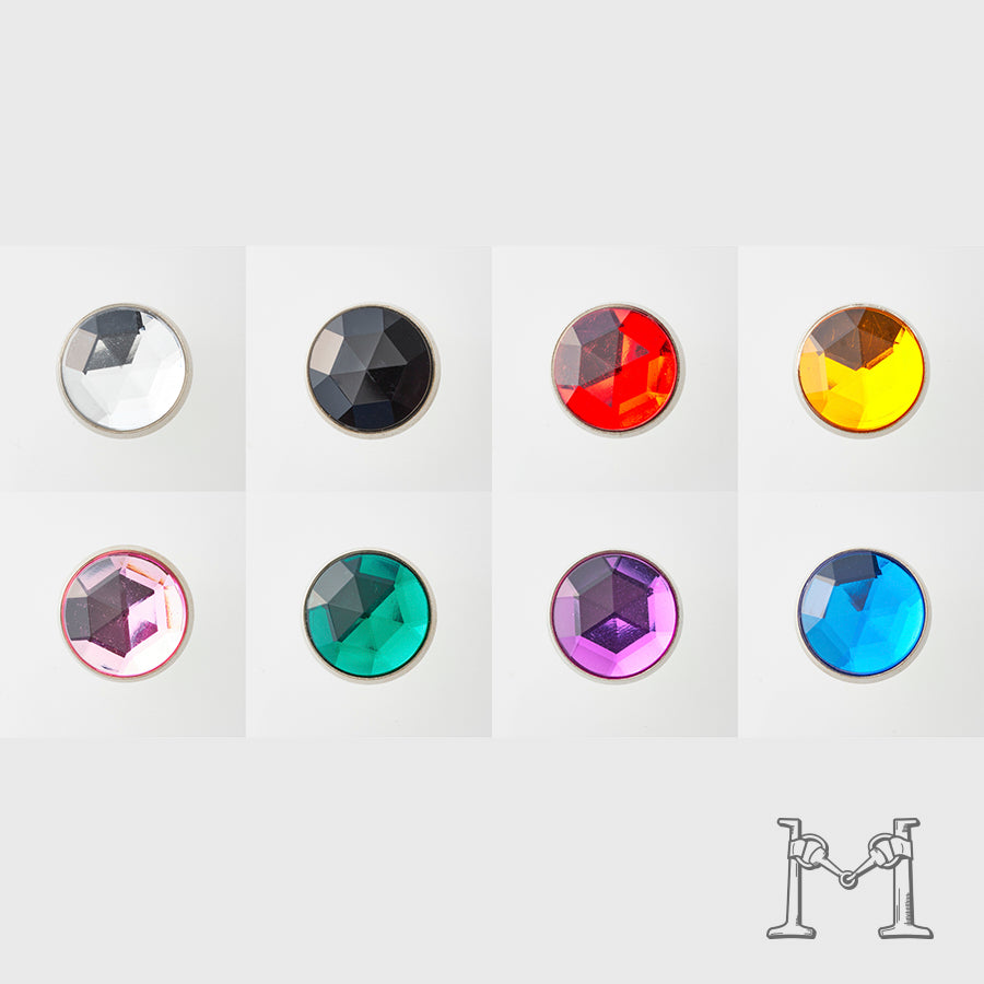 アクリルダイヤカットスタッズ 10mm P-1213-10