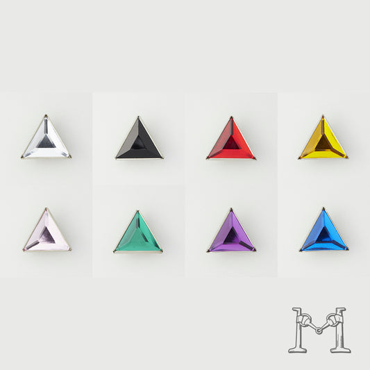 トライアングルシェイプ アクリルスタッズ 13mm P-2700-13