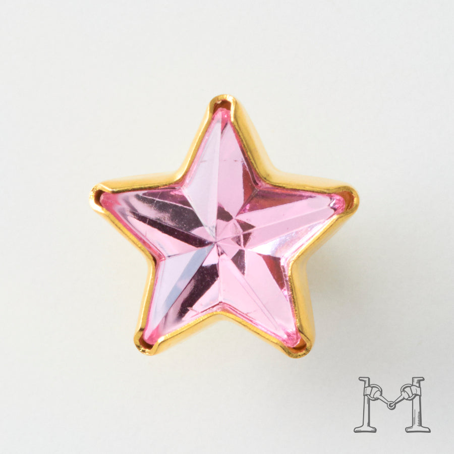 スターシェイプ アクリルダイヤカットスタッズ  12mm P-2703-12