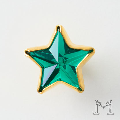 スターシェイプ アクリルダイヤカットスタッズ  12mm P-2703-12