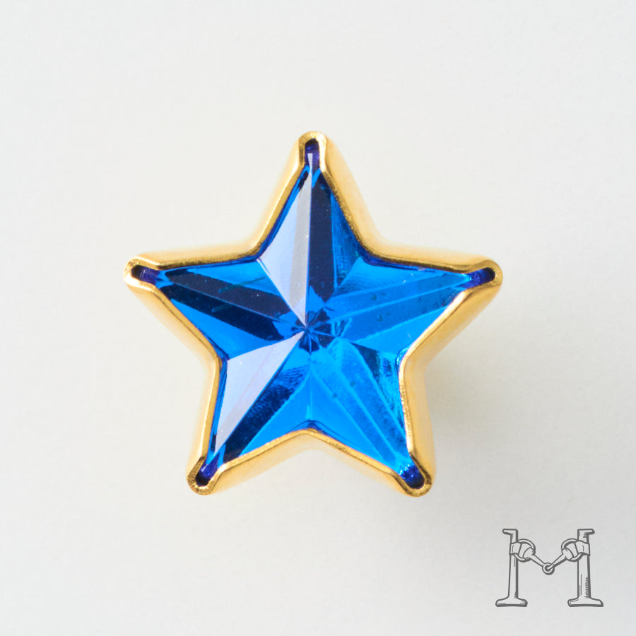 スターシェイプ アクリルダイヤカットスタッズ  12mm P-2703-12