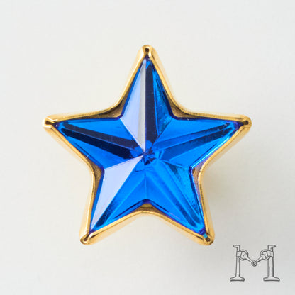 スターシェイプ アクリルダイヤカットスタッズ  15mm P-2703-15