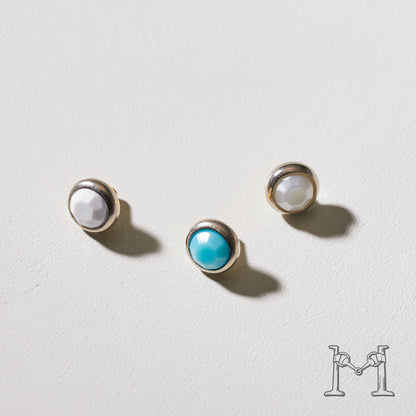 アクリルダイヤカットスタッズ 6.5mm P-996-6.5