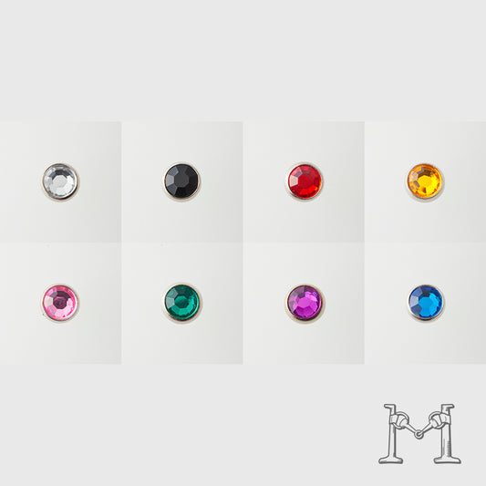 アクリルダイヤカットスタッズ 6.5mm P-996-6.5