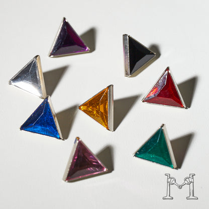 トライアングルシェイプ アクリルスタッズ 13mm P-2700-13
